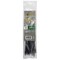 Steel Grip Cable Tie, 8 in L, 1.96 in Max Bundle Dia., Black, Polypropylene, 50 lb Strength MT-S-200-8-UV15 - alternate 2